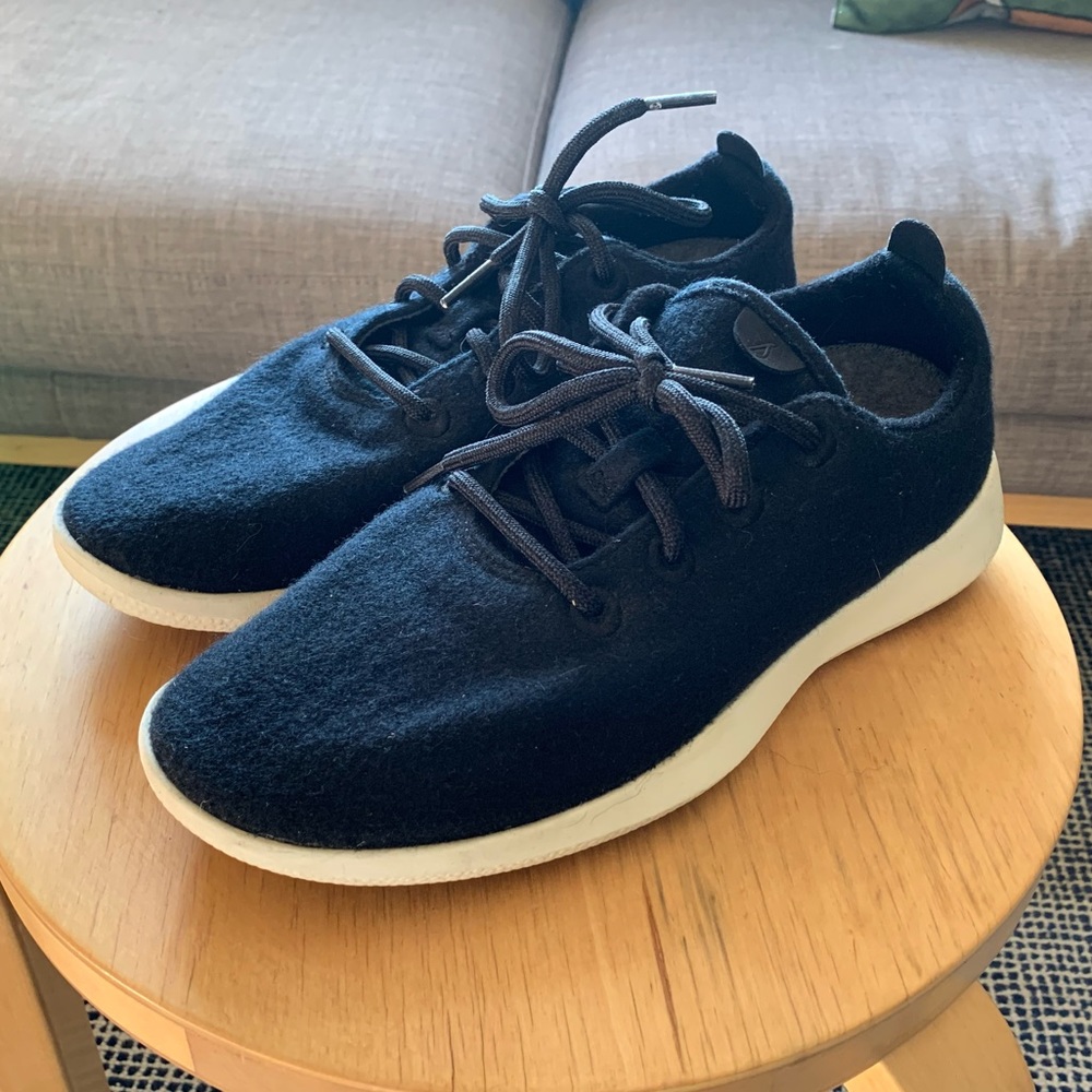 Women’s Allbirds wool runner - black/cream